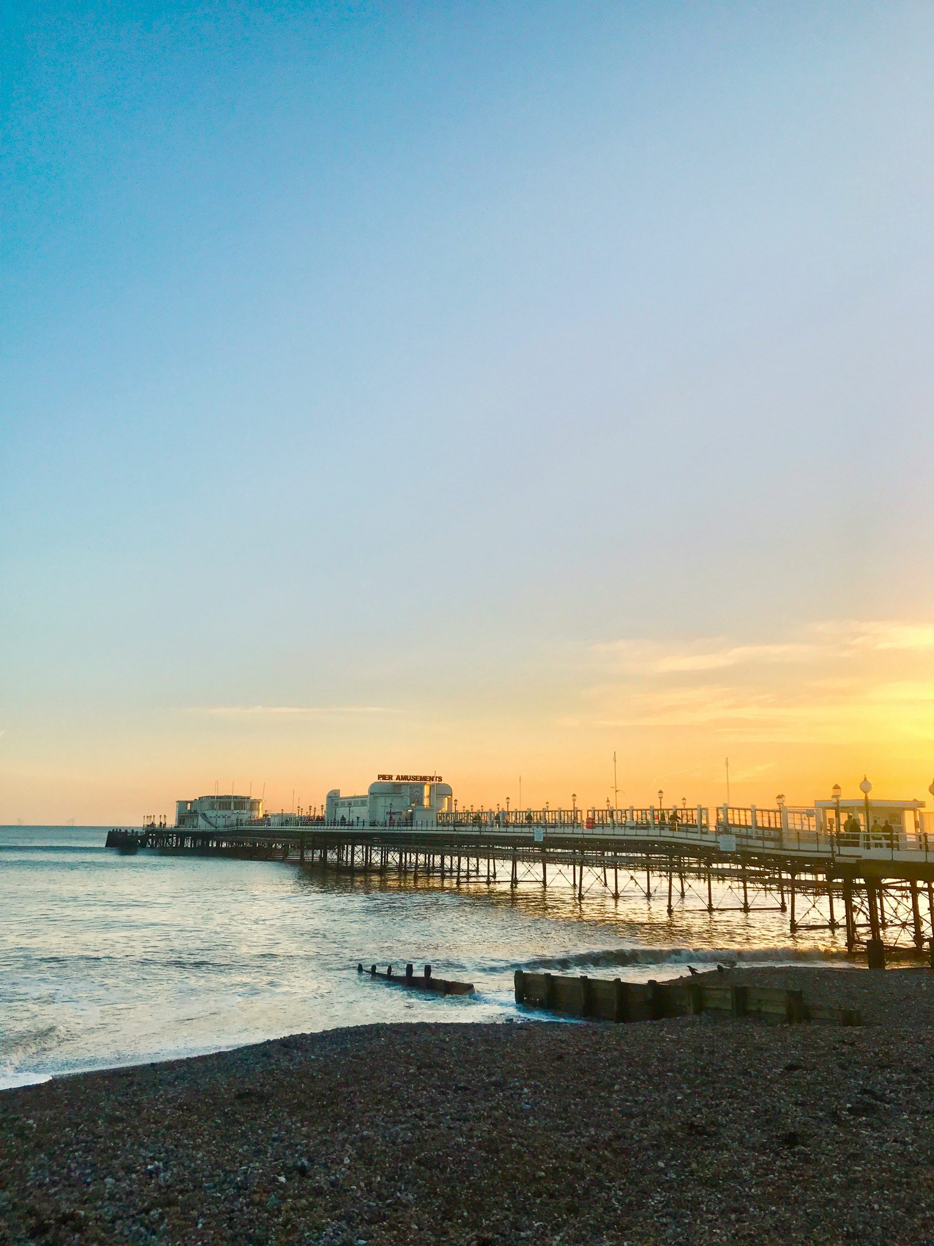 Eightfold marketing view of worthing pier